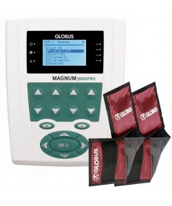 Magnetoterapia GLOBUS Magnum PRO 3000 con 70 programas y 2 canales