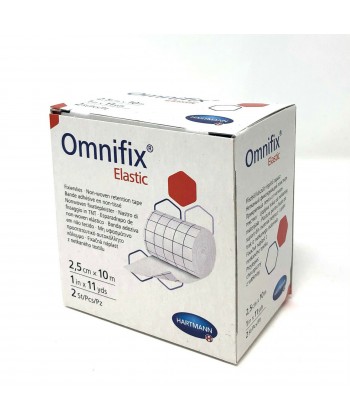 Omnifix Cinta Adhesiva Elástica 2,5cmx10m 2uds