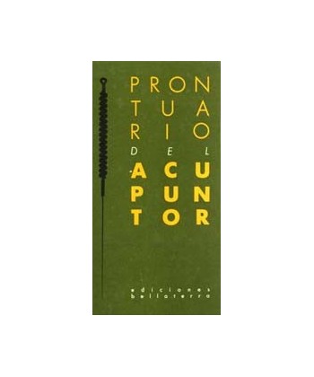 PRONTUARIO DEL ACUPUNTOR