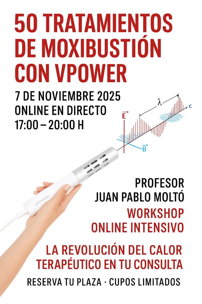 50 Tratamientos de Moxibustión con VPower