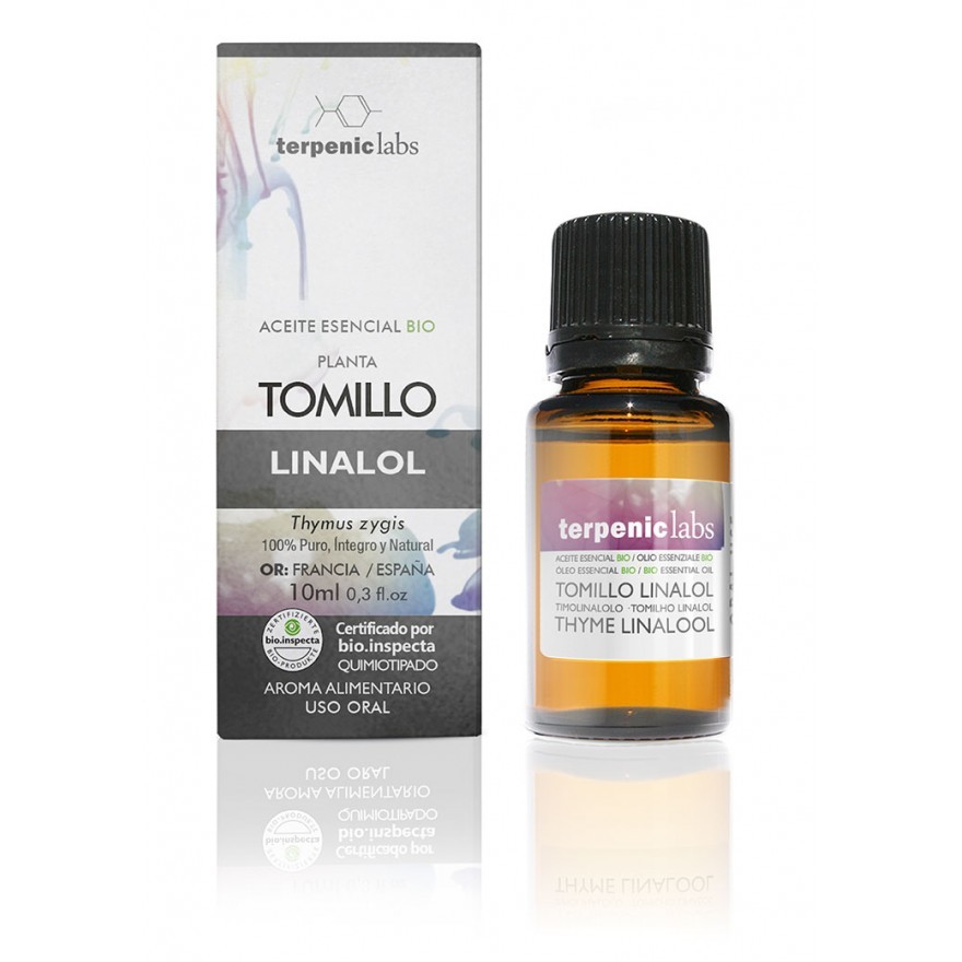Aceite esencial Tomillo Linalol Bio 10 ml.