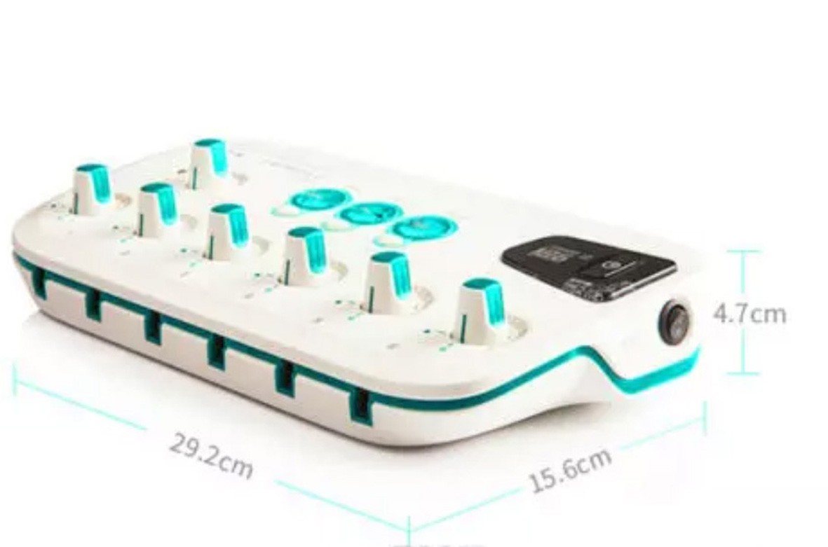Electroestimulador de acupuntura SDZ-II: Con seis canales de salida y temporizador digital modelo nuevo