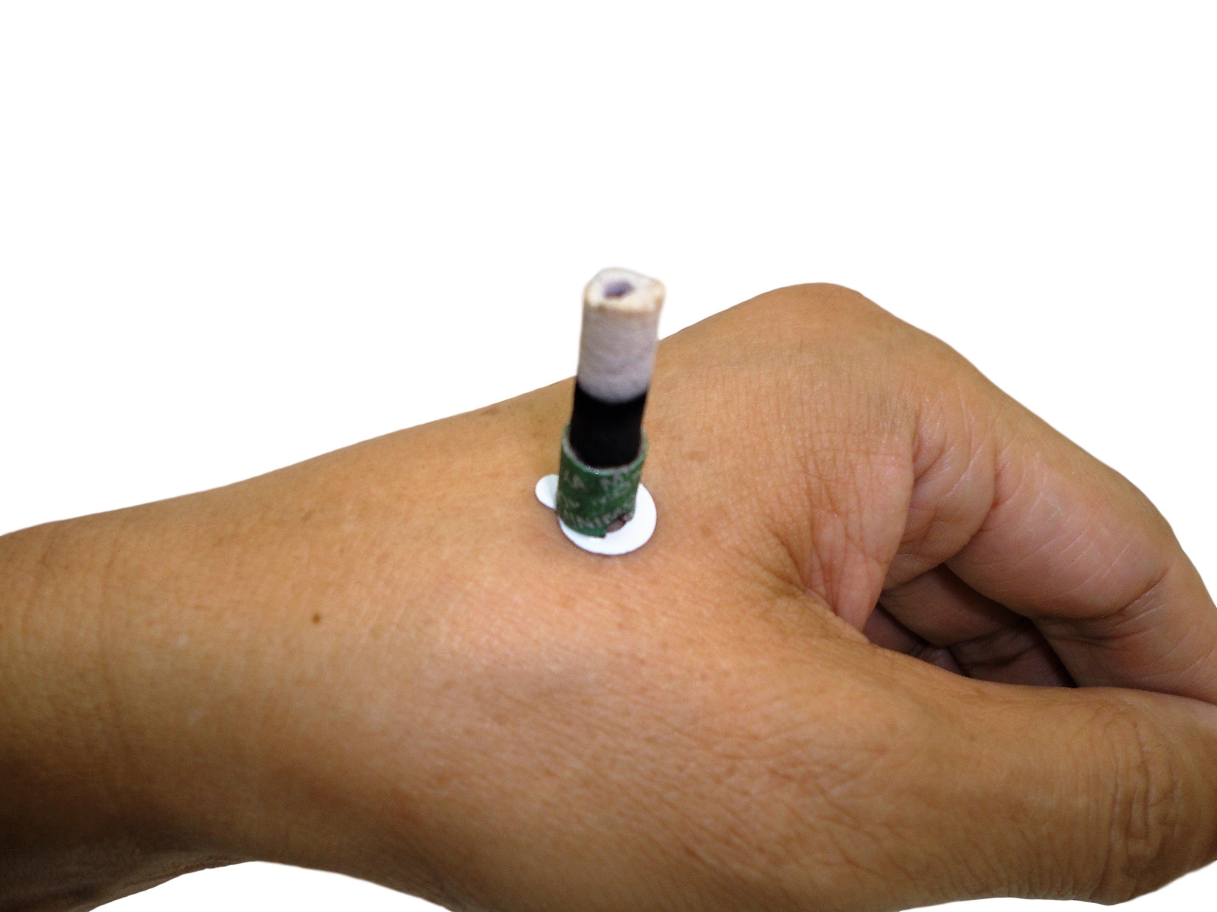 Moxa Hueca Individual Adhesiva Sin Humo - Imagen 3