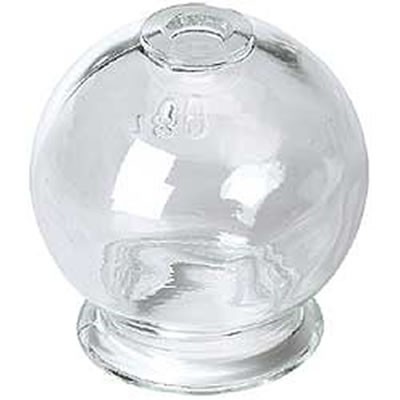 Ventosa De Cristal Individual D: 4.5cm.