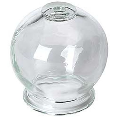 Ventosa De Cristal Individual D: 6.5cm.