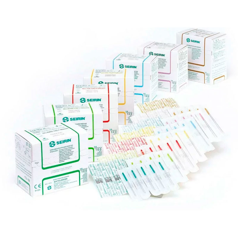 Aguja Seirin 0.18 x 40 mm / MARFIL