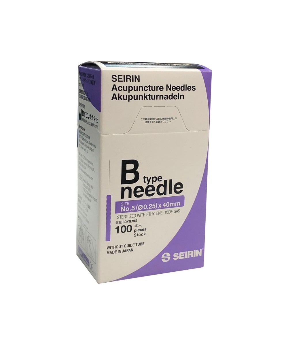 Aguja Seirin 0.25 x 40 mm / VIOLETA